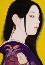 SAIKA2 UKONKOU by Miki Kato contemporary artwork mixed media works on paper
