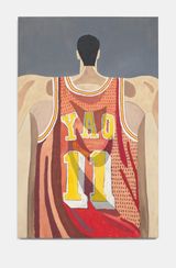 Yao Back by Julian Pace contemporary artwork painting works on paper