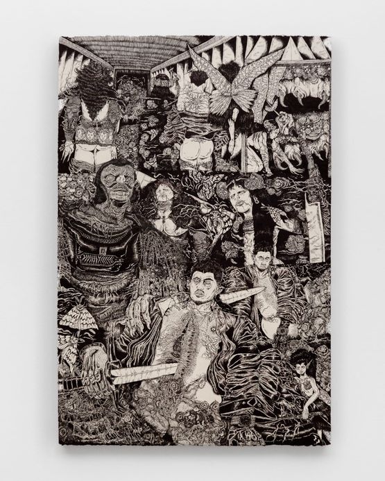 You feel different by Christian Santiago contemporary artwork Drawing