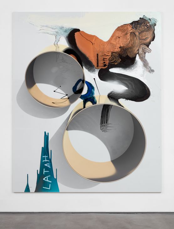 LATAH OSB by Seth Price contemporary artwork Painting