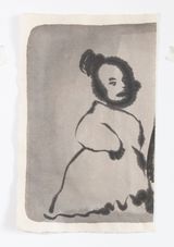 World-Weary Family by Liu Yefu contemporary artwork works on paper