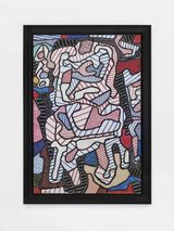 La chaise by Jean Dubuffet contemporary artwork painting