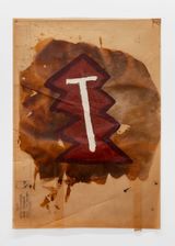 Posideon Gold IX Lindsay Nelson by Tennant Creek Brio contemporary artwork painting
