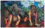 Kinahulo by Gisela Mcdaniel contemporary artwork Painting