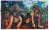 Kinahulo by Gisela Mcdaniel contemporary artwork painting