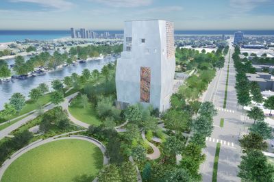 Julie Mehretu Window Added to Obama Presidential Center
