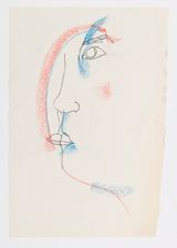 Senza titolo untitled by Marisa Merz contemporary artwork painting works on paper