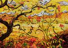 Surfaces Apple Tree with Red Fruit after Paul Ranson by Vik Muniz contemporary artwork Print