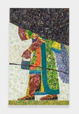 The invisible enemy should not exist Northwest Palace of Kalhu Room S Panel S-18 by Michael Rakowitz contemporary artwork mixed media print sculpture works on paper