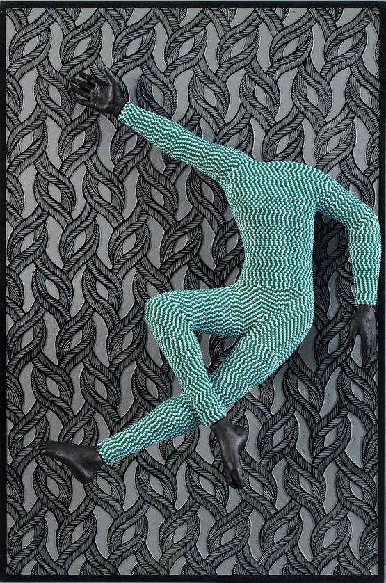 Umphafa by Sthenjwa Luthuli contemporary artwork Painting