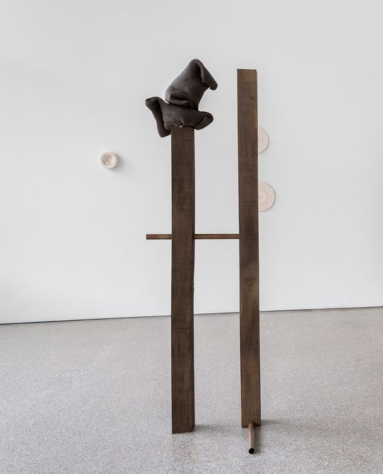 Stehender Baron by Katinka Bock contemporary artwork Sculpture