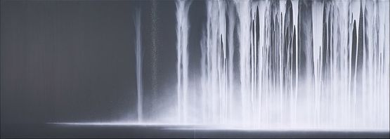 Waterfall day by Hiroshi Senju contemporary artwork Painting