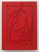 Red Frost by Jason Bailer Losh contemporary artwork sculpture
