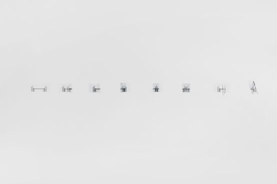 Communicators Manifested by Two-dimensional Space and Folding Space by Wang Luyan contemporary artwork Works on Paper