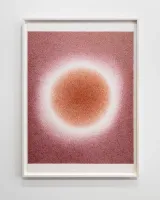 Brown glow by Ignacio Uriarte contemporary artwork drawing works on paper