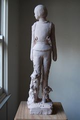 Cosmonaut with moondust by Linda Marrinon contemporary artwork sculpture