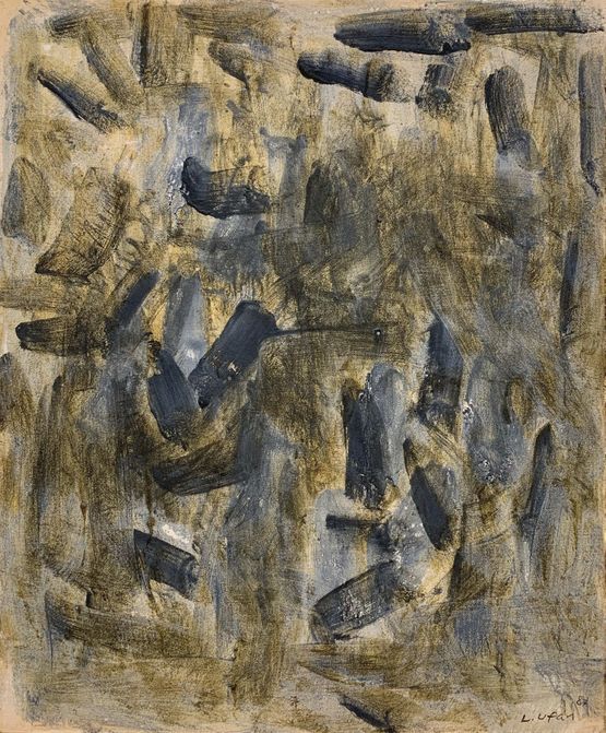 From Winds by Lee Ufan contemporary artwork Painting
