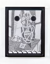 Still Life After Pablo by Laith Mcgregor contemporary artwork drawing works on paper