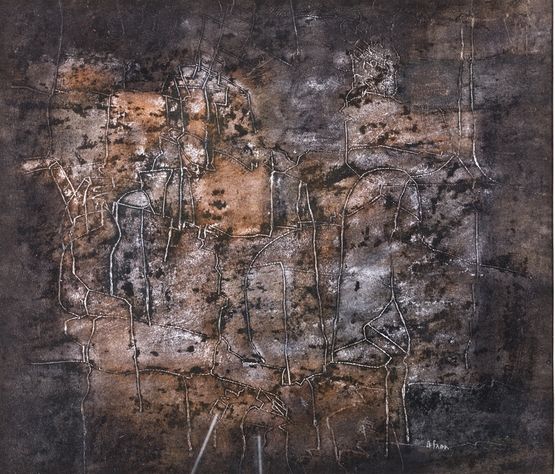 Lost City by Maliheh Afnan contemporary artwork Painting