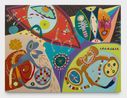Headlamp and games in the dark by Nasim Hantehzadeh contemporary artwork Painting