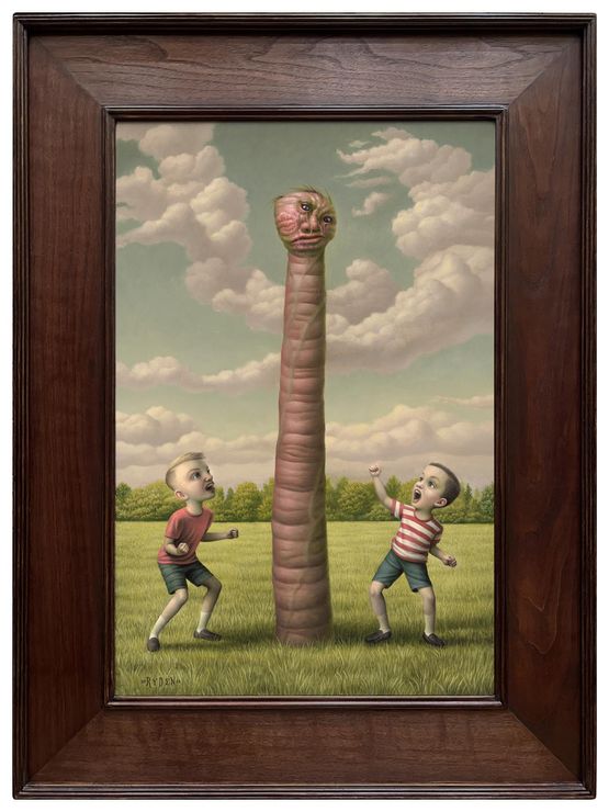 Ginormous The Little Patriarchs 176 by Mark Ryden contemporary artwork Painting