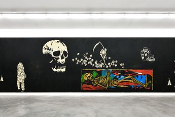 Contemporary art exhibition Wes Lang Wes Lang at Almine Rech Paris Rue de Turenne France