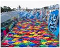 Wild Color Melbourne by Spencer Tunick contemporary artwork Photography