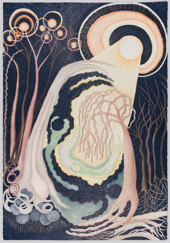 Grieving Lost Art by Ann Leda Shapiro contemporary artwork Works on Paper