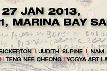 Contemporary art exhibition Group Exhibition Art Stage Singapore 2013 at Gajah Gallery Singapore