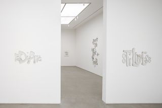 Contemporary art exhibition Rob Wynne After Before at The Page Gallery Seoul South Korea