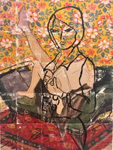 Hide Self View III by Lucy Liu contemporary artwork painting