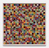 Quando le parole sono stanche by Alighiero Boetti contemporary artwork sculpture textile