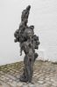 Le joueur de flute by Jean-Marie Appriou contemporary artwork Sculpture