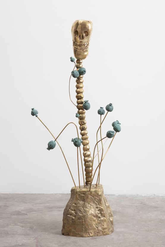 Jardim de ex votos by Paulo Nimer Pjota contemporary artwork Sculpture