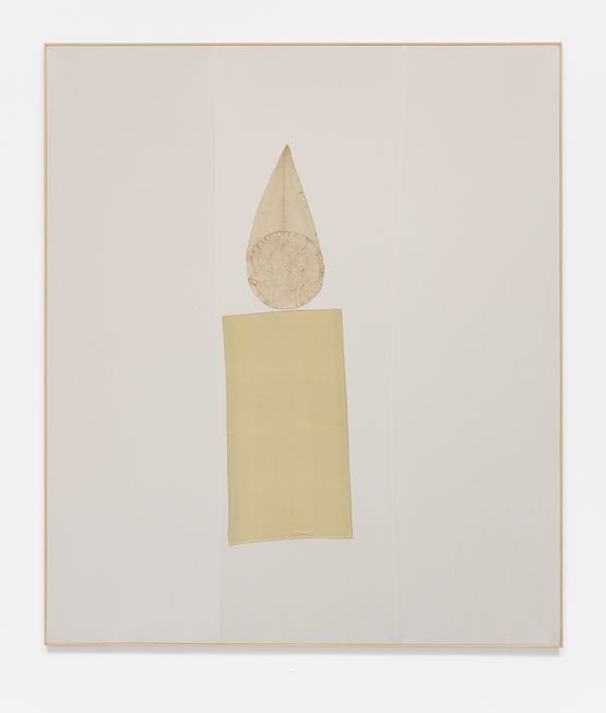 Candle Light by Lawrence Calver contemporary artwork Textile