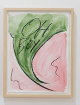 oh boy by Henning Strassburger contemporary artwork works on paper