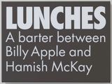 LUNCHES by Billy Apple contemporary artwork painting