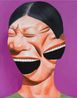 Multifacetedness by Yue Minjun contemporary artwork Painting
