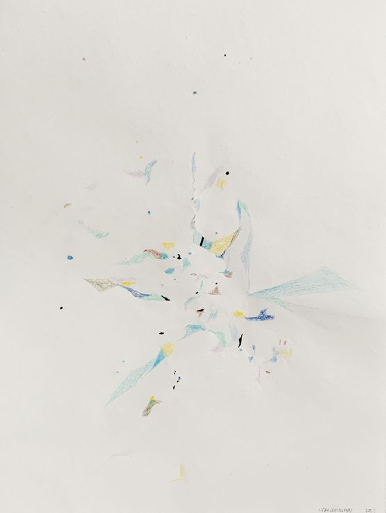 Traces 523112.3N 132329.3E by Isaac Chong Wai contemporary artwork Works on Paper