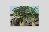 Visite au cimetiere by Francoise Janicot contemporary artwork painting