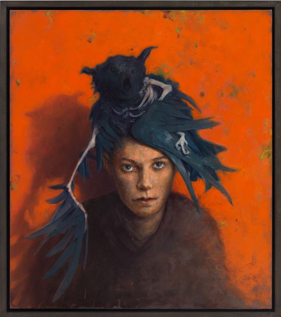 trau Viech by Jonas Burgert contemporary artwork Painting