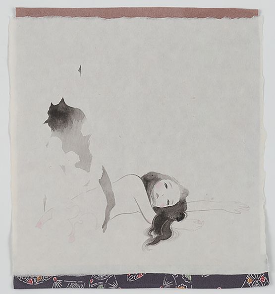 kakubakari by Yamaguchi Ai contemporary artwork Works on Paper