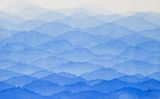 Blue Mountain by Minjung Kim contemporary artwork painting works on paper