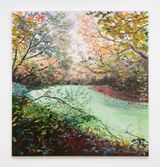 Hollow Pond Algae 3 by Hannah Brown contemporary artwork painting