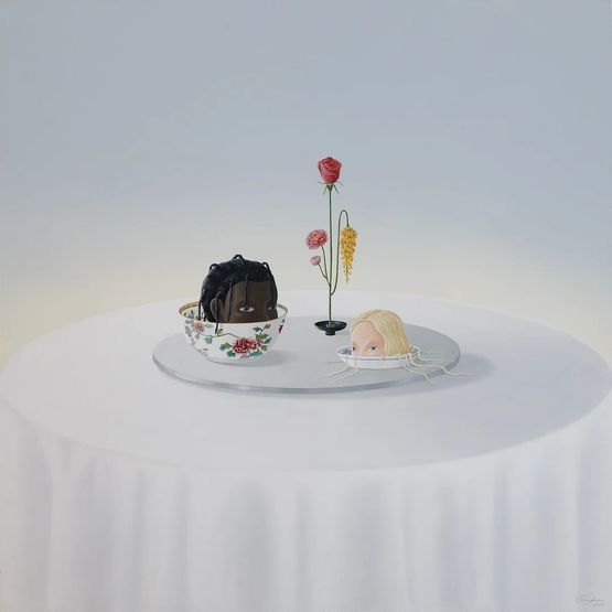 Fusion Cuisine by Gongkan contemporary artwork Painting