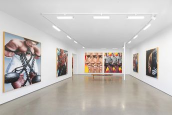Contemporary art exhibition Alic Brock Screen Shot at Simchowitz West Hollywood United States