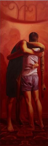 Home Again by Conor Quinn contemporary artwork painting
