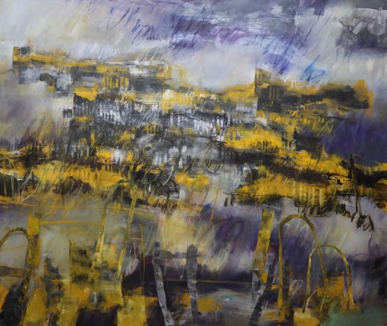 Enclave I by Amy Tang contemporary artwork Painting