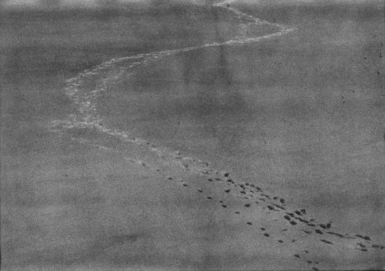 Landscape degree zero No.1 by Chen Xiaoyi contemporary artwork Works on Paper