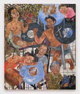 Turning Tables by Bernadette Despujols contemporary artwork painting